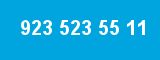 923 523 55 11